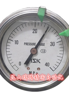OPG-ADT-G1/4-60x40MPa日本ASK耐振充油压力表