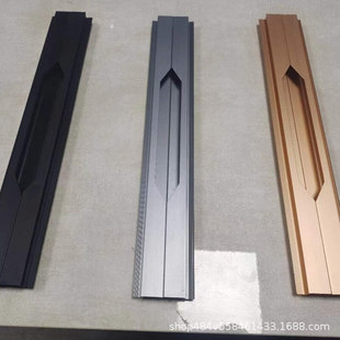 闪电铝合金拉手衣柜把手床头柜鞋柜柜子五金制品配件橱柜爆款
