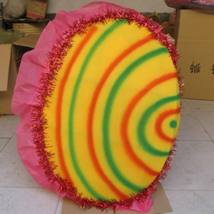 舞龙舞狮社火道具蚌壳精道具河蚌精蛤痢儿童蚌壳舞蚌舞舞台灯花蚌