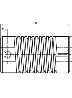 P*F联轴器9401 6*6 8*8 10*10 12*12 可订各种孔径 钢制弹簧联
