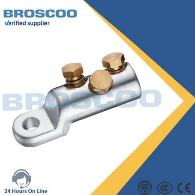 接续管电力机械接头铝合金接线管单孔BLMT电力金具螺栓型扭力端子