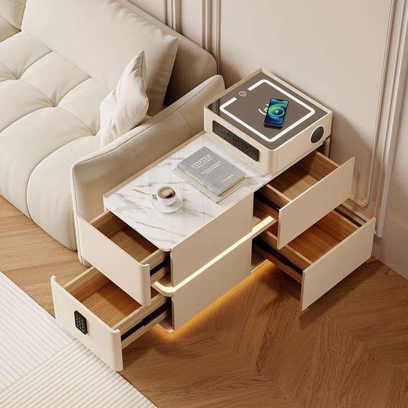 沙发轻奢边柜智能侧边客厅高级多功能茶几网红储物柜边几,3C数码配件,其它配件,淘宝优惠券,粉丝福利购,淘宝优惠卷