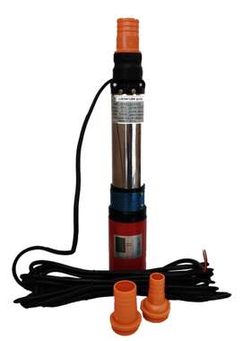 厂家 12V24V48V4叶轮直流潜水泵清水家用太阳能板发电