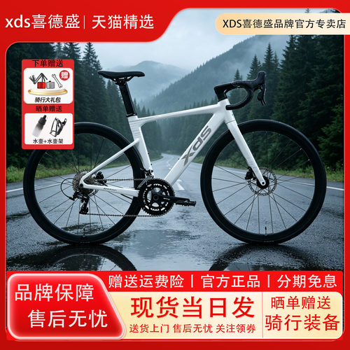喜德盛26款AD300公路自行车20速
