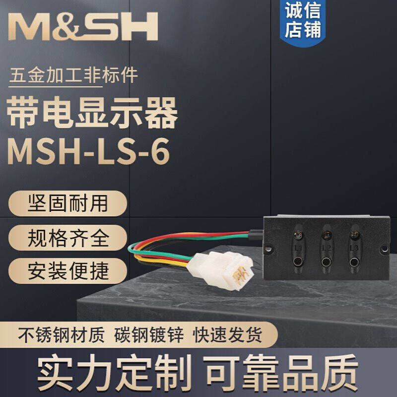 MSH-LS-6带电显示器高压带电显示器 高压带电闭锁提示型 电磁锁