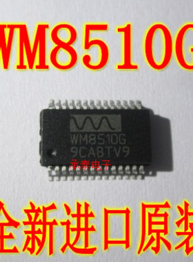 驱动器 WM8510G WM8510GEDS WM8510GEDS/RV SSOP28 全新现货