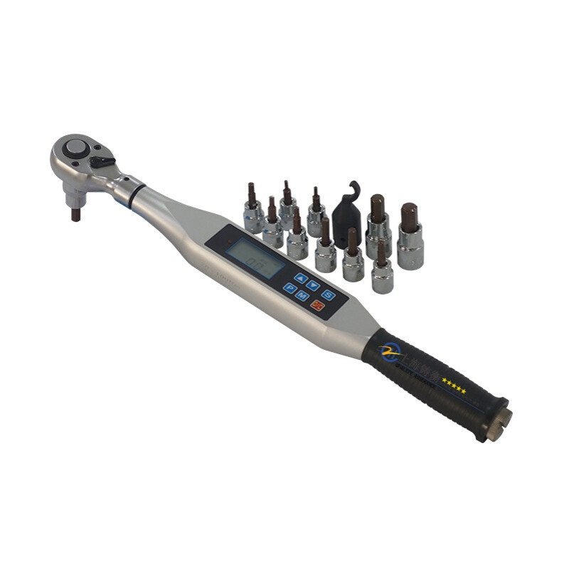 棘轮头扭力扳手4-20nm 精度±1% 有效力臂290mm 数显扭矩扳手3/8