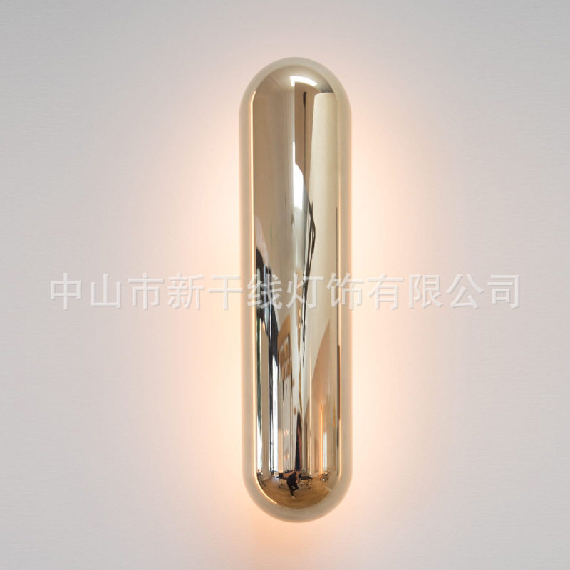 后现代壁灯轻奢水晶创意个性客厅卧室床头灯壁灯北欧现代简约过道