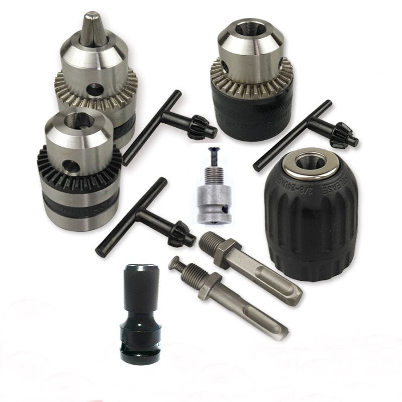 三欧牌手电钻钻夹头电锤配件冲击钻转换头方圆柄台钻夹头锥孔B16