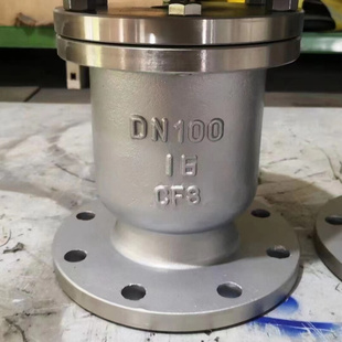 P41X-16P不锈钢单口快速排气阀 自来水管道快速排气阀 CF8材质