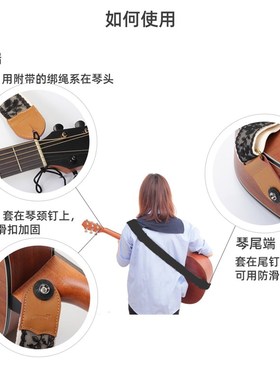 手工创意黑色蕾丝吉他背带电吉他肩带个性民谣木吉他琴带贝司带子