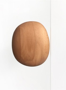 木拉手门把手单孔玻璃简约北欧创意柜手柄拉手实木门圆设计感黑色