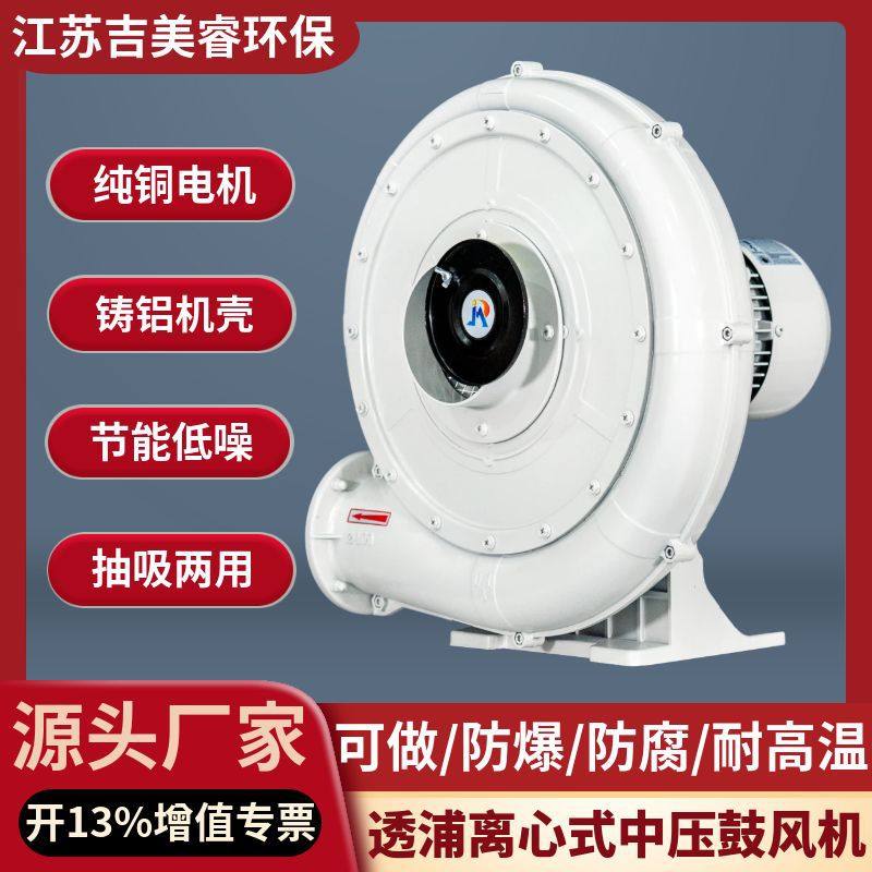 TB125-3/2.2KW中压鼓风机 印刷机械 塑胶押出机 气体输送工业风机