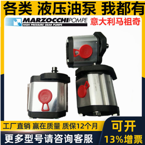 意大利马祖奇MARZOCCHI液压齿轮油泵GHP2BK4-D GHP2BK7 GHP3A马达