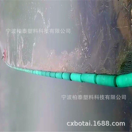 海边警戒线浮筒 30*100 水库河道垃圾拦截浮体 电站浮体