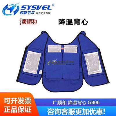 广顺和 无需冰箱降温背心户外夏季防暑降温服户外训练工作服 GB06