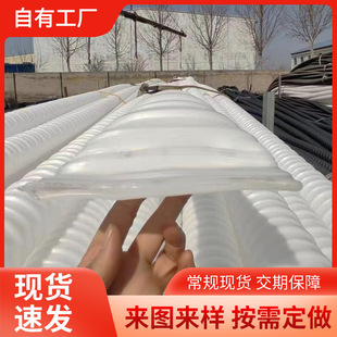 抗浮锚杆自带封头波纹管 白色竹节2016标准保护锚杆封头 波纹管