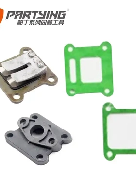 割草机 BC411 CG NB411  1E40F-6 RB411 进气管 进气阀 簧片阀