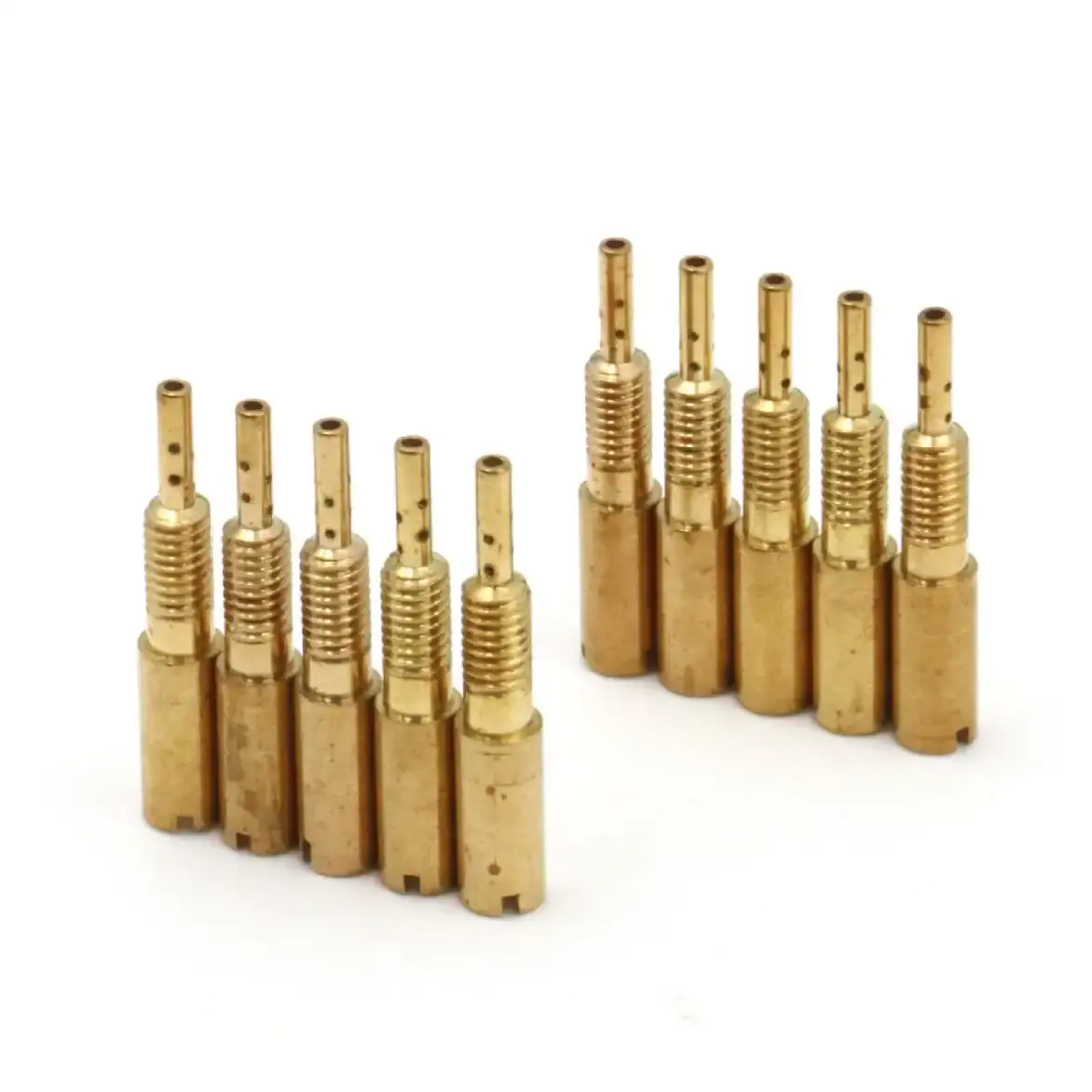 12pcs 米库尼化油器竞速之星怠速量孔天剑YBR125小板鼓FZR250副喷