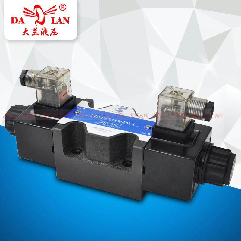 圣枫10通径插头式双头电磁阀DSG-03-3C2/3C3/3C4/3C5/-AC220V-DL