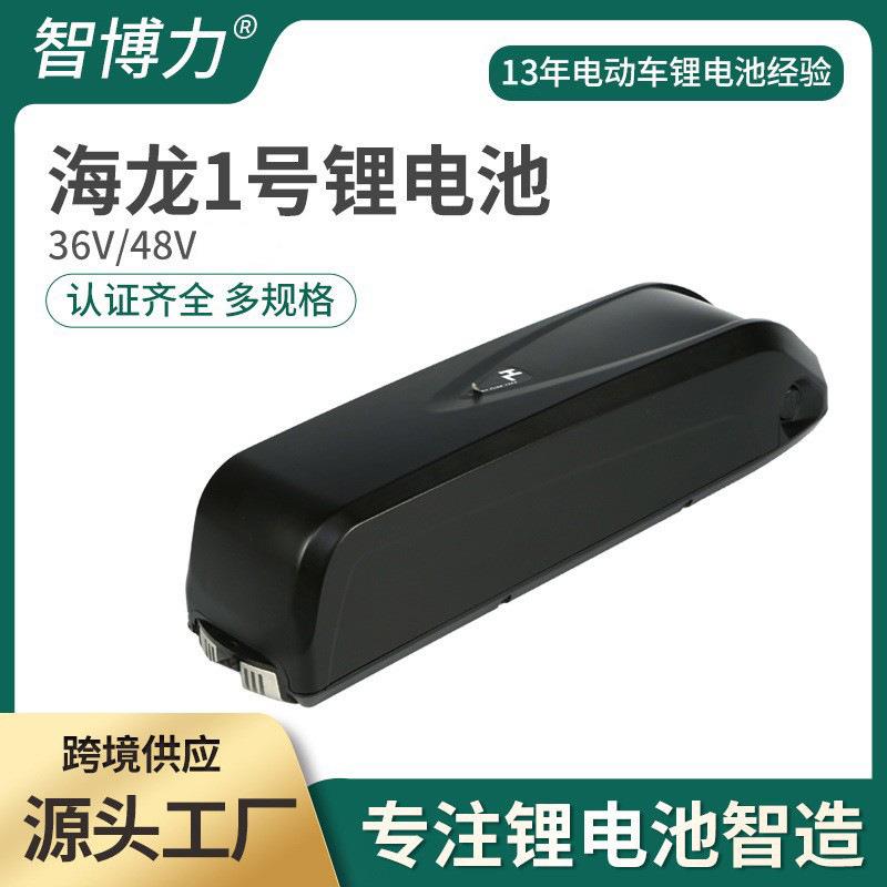 厂家直供 海龙1号 36V48V13Ah电动自行车锂电池山地车电池组