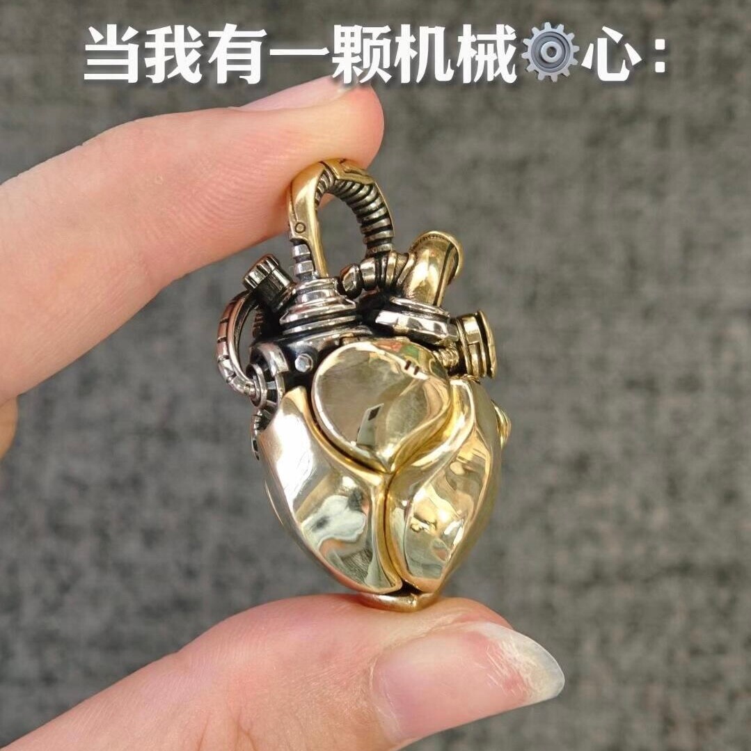 机械心脏赛博朋克解压吊坠