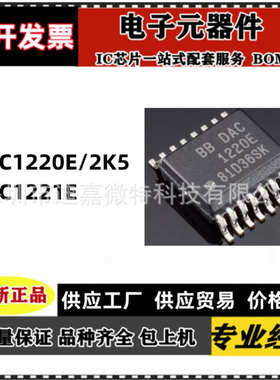 DAC1220E/2K5/DAC1220E/2K5G4 DAC1221E 封装SSOP16