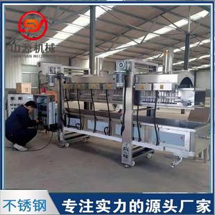 豆浆伴侣油条油炸机 早餐油条油炸设备 自动化变频调速油炸线