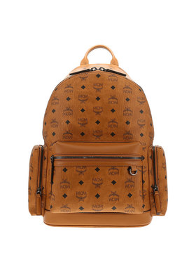 MCM专柜款STARK系列男女同款时尚印花百搭双肩包MMKFSVE05