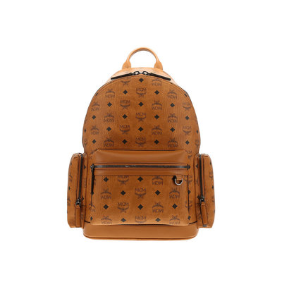 MCM专柜款STARK系列男女同款时尚印花百搭双肩包MMKFSVE05