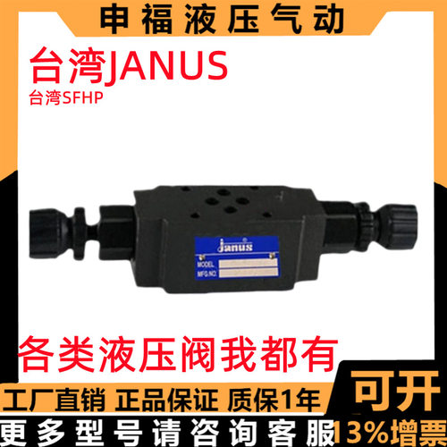 janus液压阀RVP RVW RVA RVB TVCW TVCA TVCB - 02 03 06 10 H B