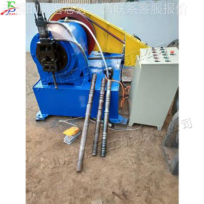不钢 家圆js-huj-5管轧花机液压花管压花锈机 金属具竹节管材冷压