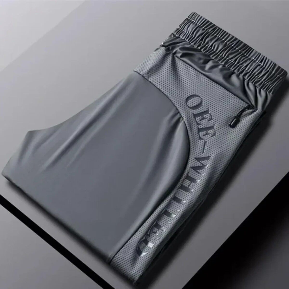 惠茗服饰新款冰丝裤男士夏季冰丝休闲男夏天薄款速干裤子男生穿搭