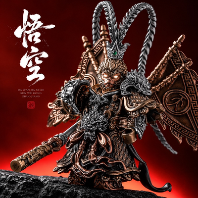 孙悟空金属磁吸可动人仔