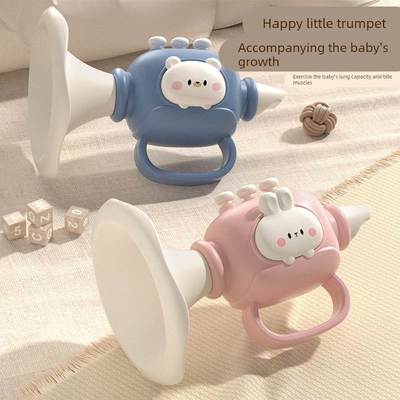 小喇叭儿童玩具宝宝婴儿可吹口哨手拿吹吹乐口琴吹响乐器吹的哨子