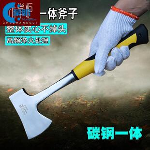 手斧厨房砍骨剁肉不锈钢板斧农场户外野营锋利的一体斧子高碳