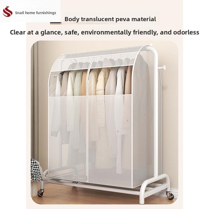 衣服防尘罩挂式家用透明衣柜衣罩西装套子大衣袋收纳晾衣架罩盖布