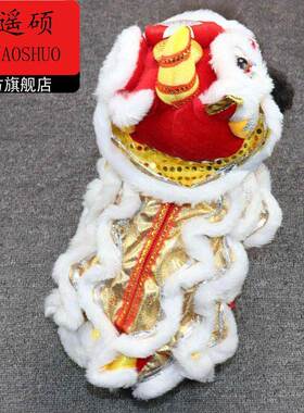 狗狗新年衣服宠物醒狮2026年兽猫咪狗狗新年衣服舞狮秋冬装猫猫泰