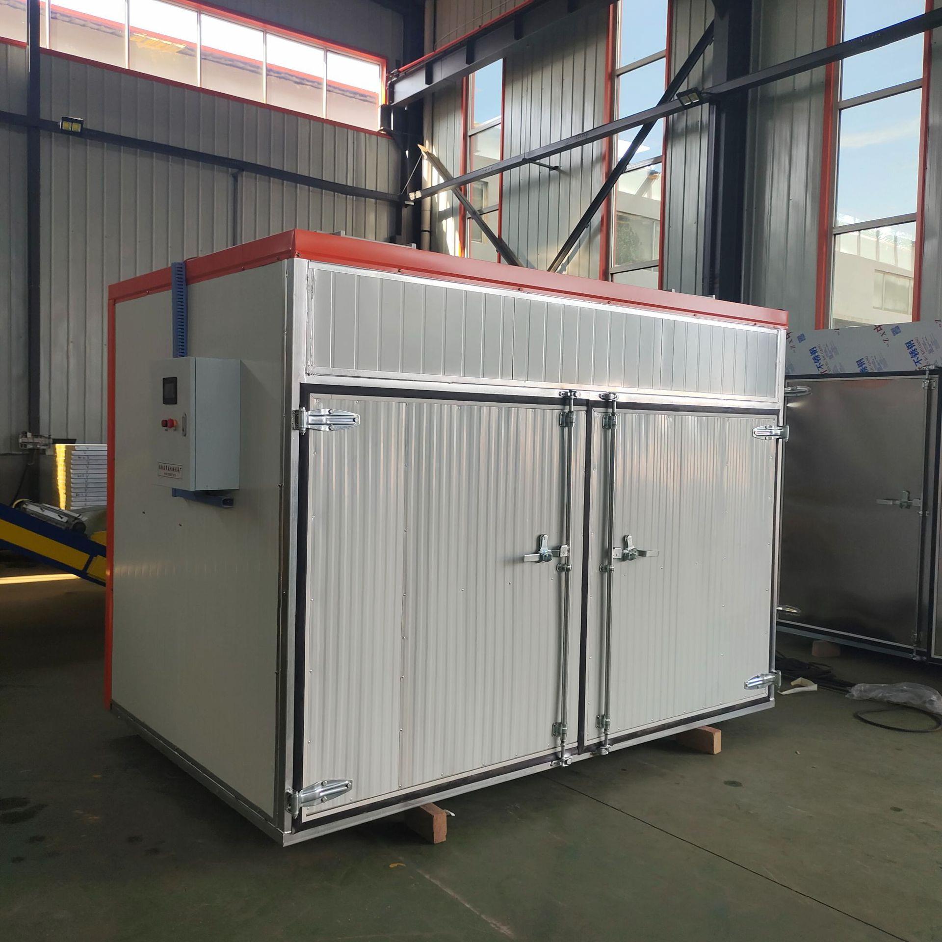 大型商用烘干木料机全自动电加热木材烘干房网带烘干设备