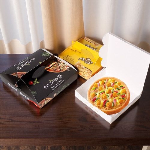 手提Pizza披萨外卖手提盒定制