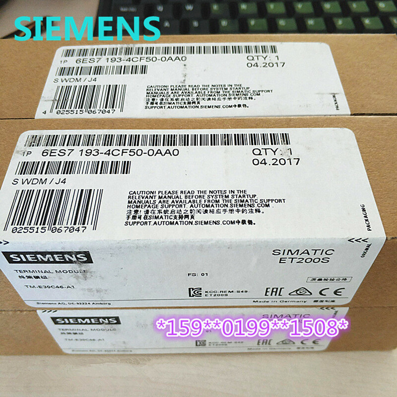 6ES7193-4CF50-0AA0 终端模块 TM-E30C46-A1 6ES7 193-4CF5O-OAAO