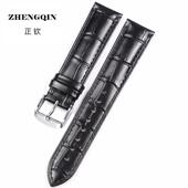 适用美度手表带真皮同款 M7600舵手指挥官15 男女款 贝伦赛丽M8600