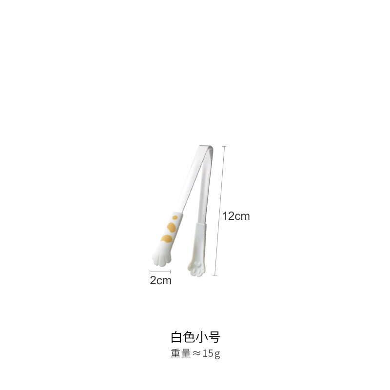 猫爪创意可爱食品夹沙拉面包夹烘焙夹零食夹子不脏手甜点 食物夹