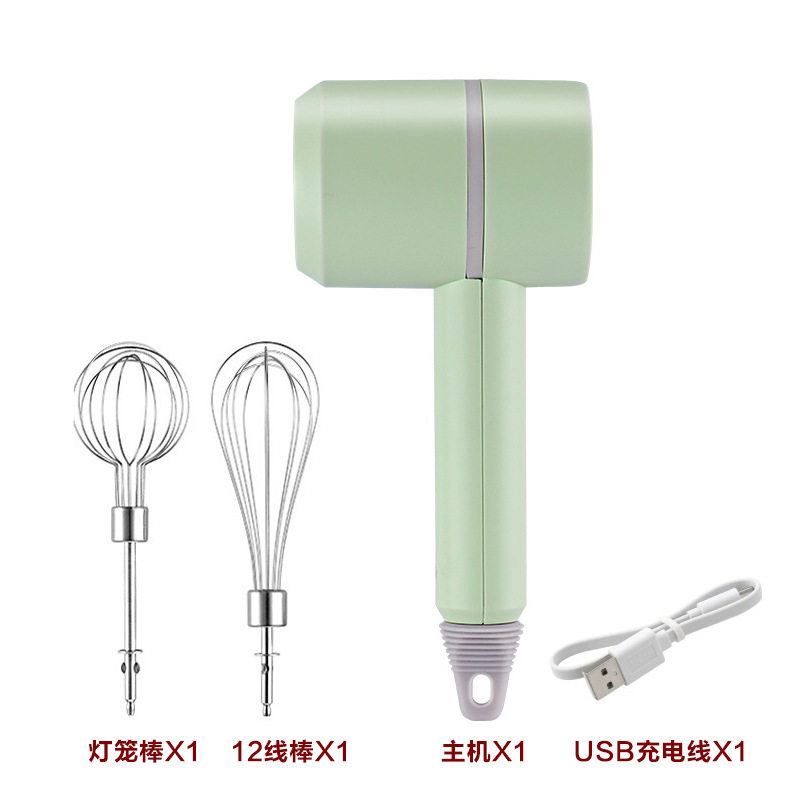 充电无线打蛋器电动奶泡器家用打发器搅拌迷你手持小型烘培打蛋机