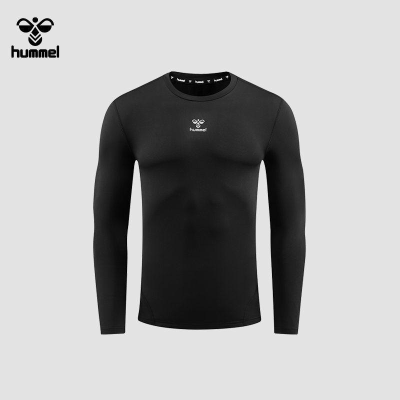hummel紧身衣运动健身训练打底衣