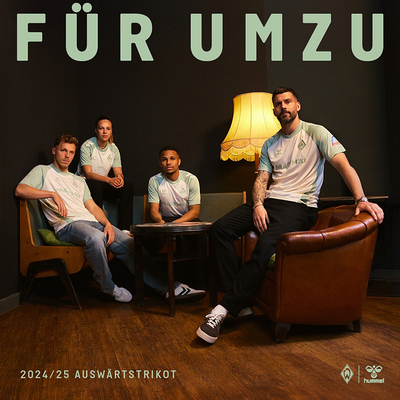 hummel云达不莱梅24-25赛季球衣