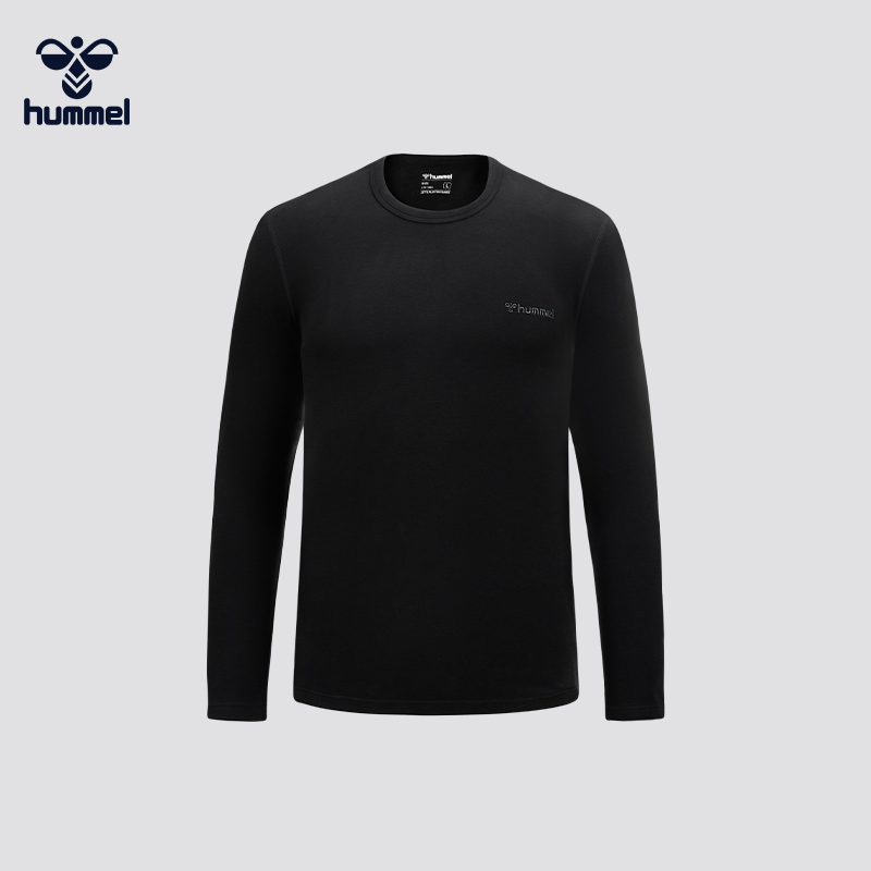 HUMMEL新款长袖秋冬舒适百搭圆领