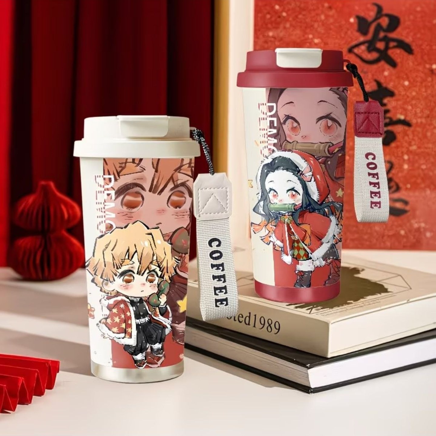 圣诞Q版祢豆子我妻善逸情