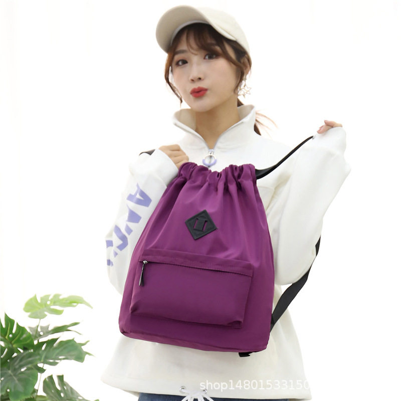 大容量包包女包2025新款潮时尚百搭in帆布双肩包网红学生包包