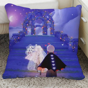 ky光遇沙发抱枕女生睡觉专用图片制作爱心斗篷蜡烛游戏玩偶靠垫手